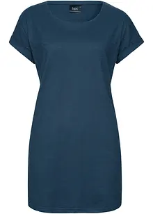 Boxy-Longshirt mit kurzen Ärmeln, bonprix