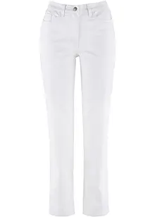 Jean stretch droit taille normale, longueur 7/8, bonprix