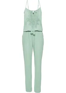 Jumpsuit mit Spitze, bonprix