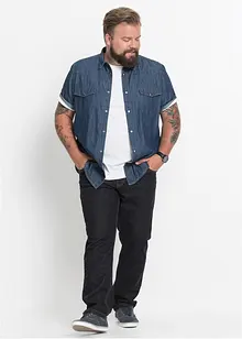 Jean Straight Regular Fit en denim non déformable, bonprix