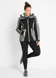 Softshelljacke mit reflektierenden Details, wasserabweisend, bonprix