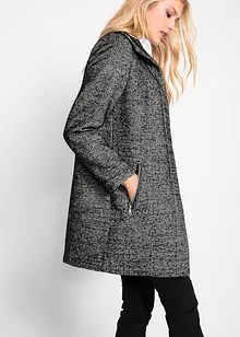 Manteau de mi-saison décontracté imitation laine, bonprix