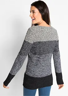 Pullover mit Streifenmuster, bonprix