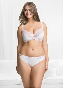 Lot de 3 soutiens-gorge à armatures et dentelle, bonprix