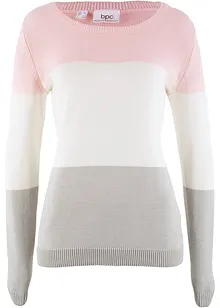 Pullover im Colorblocking-Stil, bonprix