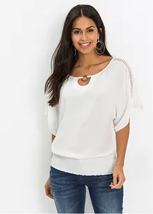 Blouse à dentelle, bonprix