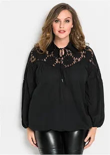 Bluse mit Kragen, bonprix