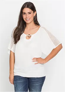 Blouse à dentelle, bonprix