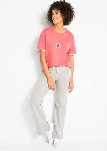 Jersey-Hose aus Baumwolle mit Stretch (2er Pack), bonprix