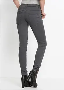 Pantalon avec patte de boutonnage en biais, bonprix