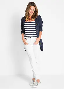 Jean stretch droit taille normale, longueur 7/8, bonprix