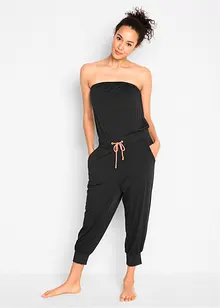 Bandeau-Jumpsuit mit Viskose, bpc bonprix collection