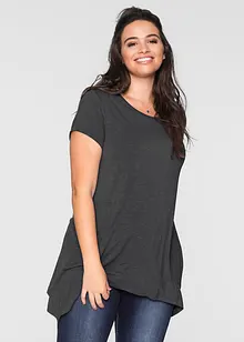 Shirt in asymmetrischer Länge, bonprix