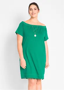 Jersey-Carmenkleid, bonprix