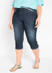 Jean stretch droit taille normale, longueur 3/4, bonprix