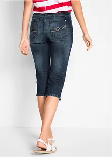 Jean stretch droit taille normale, longueur 3/4, bonprix