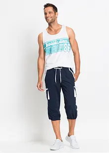 Pantalon 3/4 microfibre, bonprix