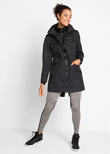 Parka de mi-saison fonctionnelle 2 en 1 à capuche, imperméable, bonprix