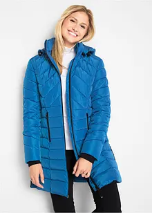 Veste longue matelassée, rembourrée, bonprix