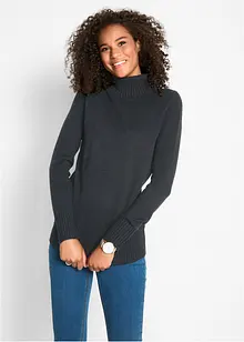 Basic Rollkragenpullover, bonprix