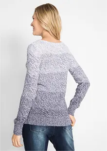 Grobstrick-Pullover mit Farbverlauf, bonprix