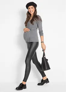 Umstands-Leggings in Lederoptik, Skinny, bpc bonprix collection