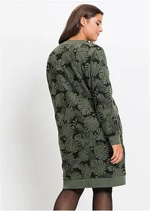 Robe imprimée en molleton, bonprix