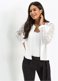 Blazer mit Spitzenärmeln, bonprix