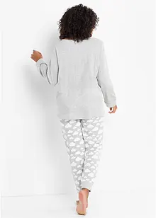 Pyjama mit Bio-Baumwolle, bonprix