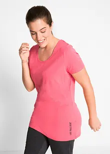 Long t-shirt de sport (lot de 2), bonprix