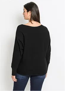 Oversize-Ripp-Pullover, bonprix