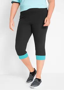 Capri-Leggings mit Kontrastbündchen, bonprix