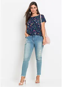 Blouse manches courtes, bonprix