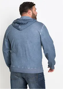 Sweat zippé à capuche, bonprix