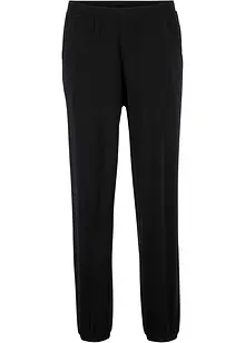 Jersey-Hose mit Eingriffstaschen aus fließendem Viskose-Mix, bonprix