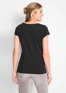 T-shirt extensible à manches courtes, bonprix