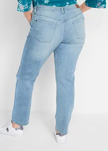 Straight Jeans Mid Waist, Stretch, bonprix