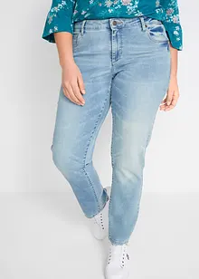 Straight Jeans Mid Waist, Stretch, bonprix