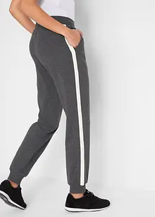 Pantalon de jogging à finitions élastiquées, bonprix