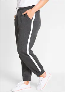 Pantalon de jogging à finitions élastiquées, bonprix