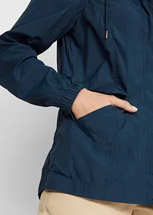 Sehr leichte Übergangsjacke mit Kapuze, bonprix