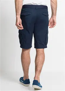 Cargo-Bermuda aus reiner Baumwolle, Loose Fit, bonprix