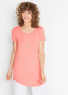 T-shirt long en viscose douce, bonprix