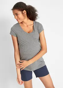 Basic Umstandsshirts aus Bio-Baumwolle, (2er-Pack)​, bonprix