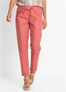 Pantalon en lin, bonprix