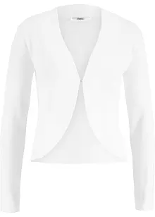 Gilet court en maille avec viscose, bonprix