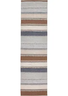 Tapis kilim à rayures dans des tons naturels, bonprix