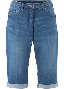 Bermuda en jean stretch à taille confortable, bonprix