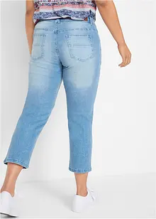 Jean slim taile mi-haute, raccourci, bonprix