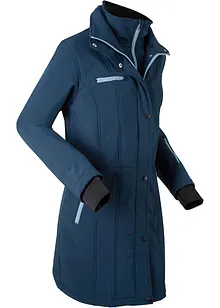 Veste softshell extensible et imperméable, style 2 en 1, bonprix